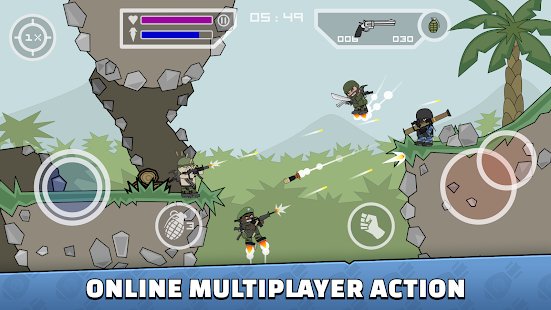 Скриншот Mini Militia - Doodle Army 2