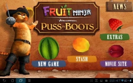 Fruit Ninja: Puss in Boots