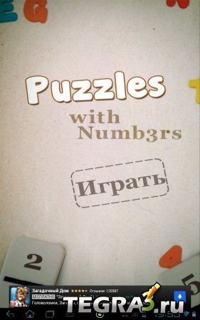 Puzzles with Numbers