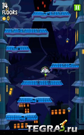 Icy Tower 2 Zombie Jump v1.4.18 Mod [Бесконечное золото]