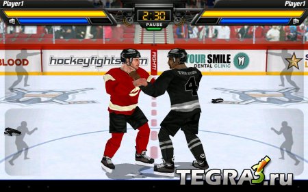 Hockey Fight Pro (Хоккейные Драки) v1.6 [свободные покупки]