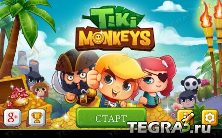 Tiki Monkeys v1.0.4 [Unlimited Gold/Gems]