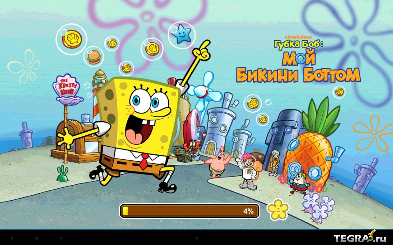 Губка Боб: мой Бикини Боттом (SpongeBob Moves In) Много денег на Андроид.