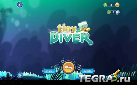 Tiny Diver v1.3 [Unlimited Coins-Gems]